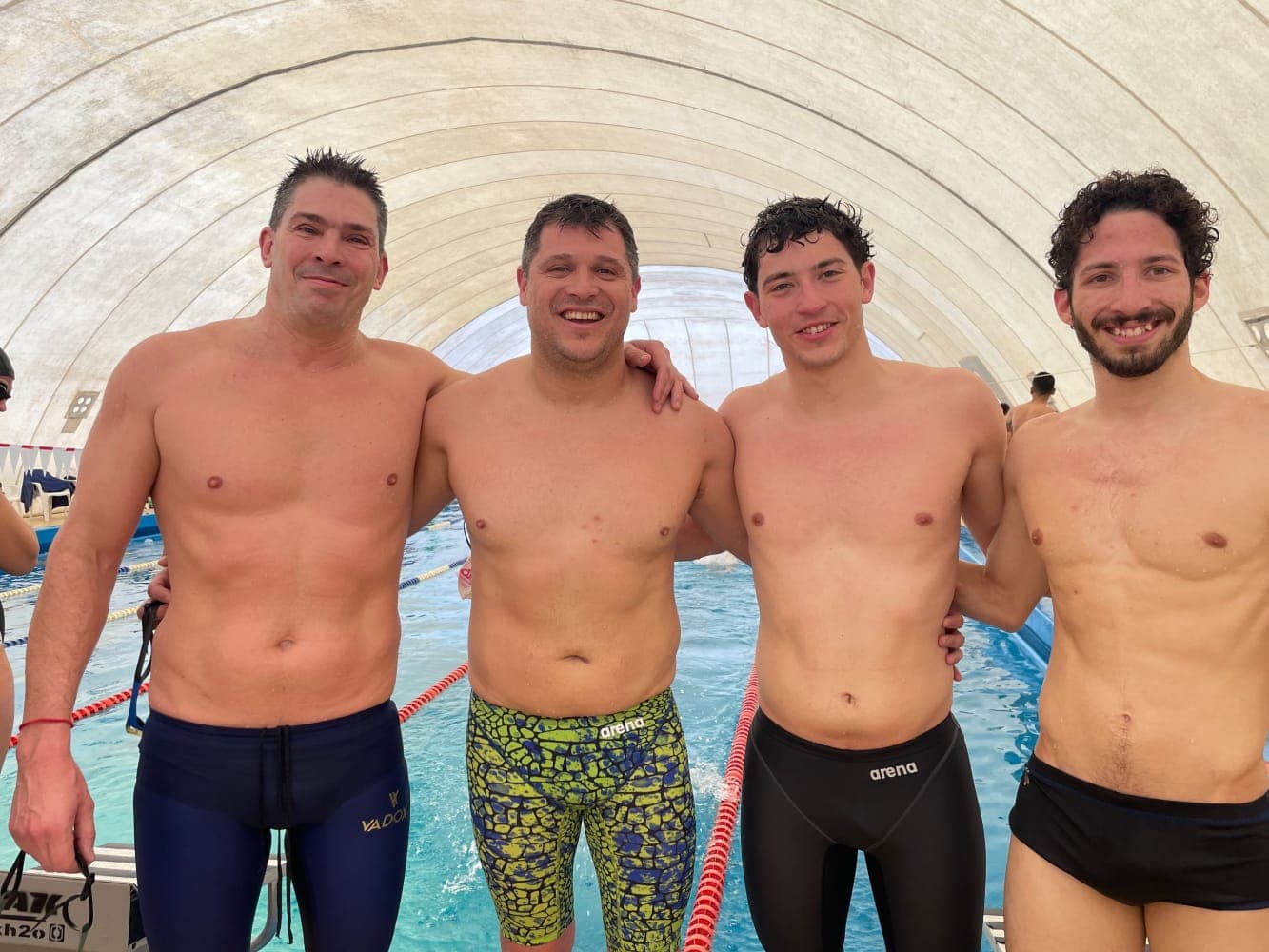Alianza logró dos primeros puestos por categoría en el Máster de natación de Junín - Foto 1