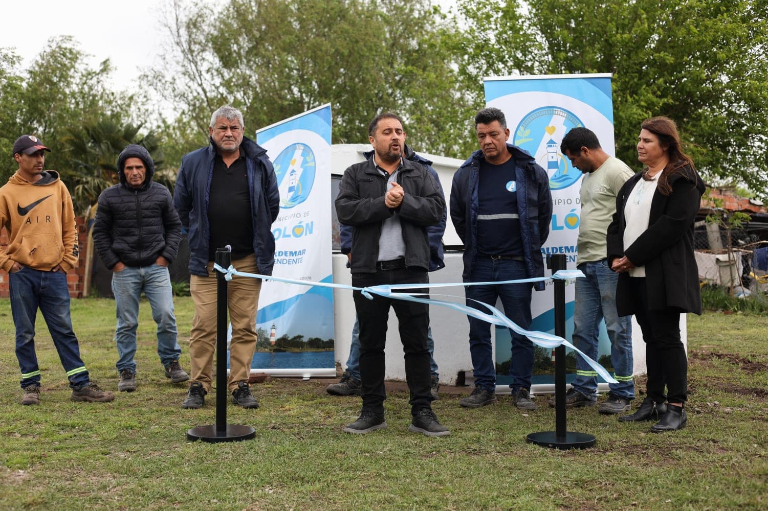 Inauguraron una estación de bombeo de agua en el barrio Esperanza - Foto 1