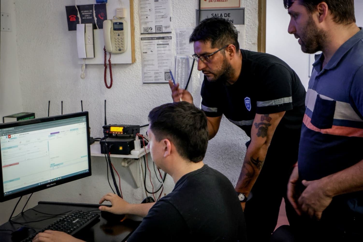 Colón firmó un convenio para integrar la respuesta ante emergencias - Foto 1